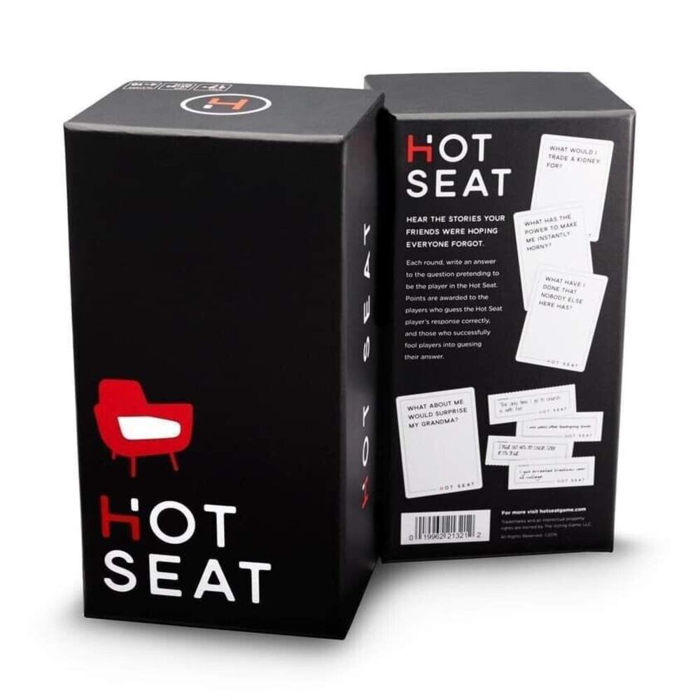 Hot Seat Card Game -The Adult Party Game Cards Friends And Fun Buffalo Games